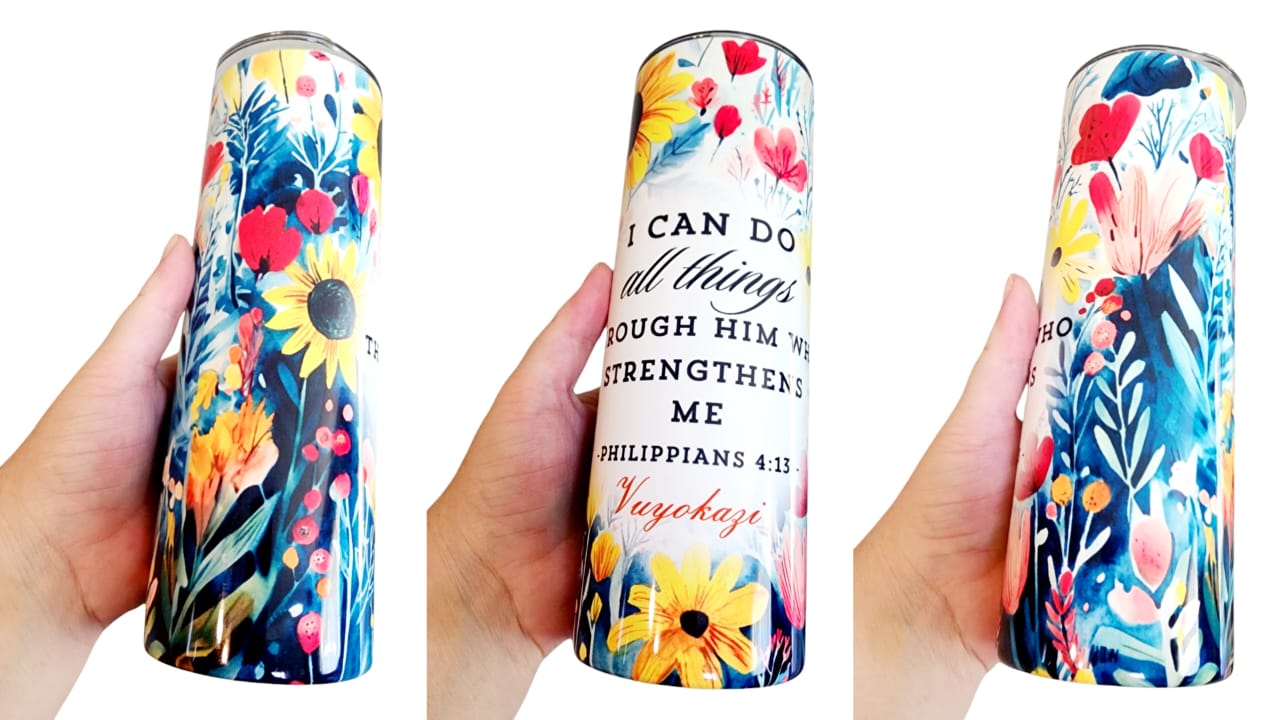 Floral Philippians 4:13