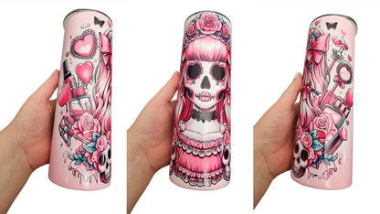 Girly Pops Skull