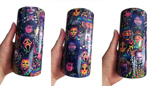 Horror Characters Collage