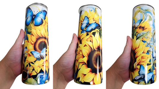 Sunflowers & Butterflies