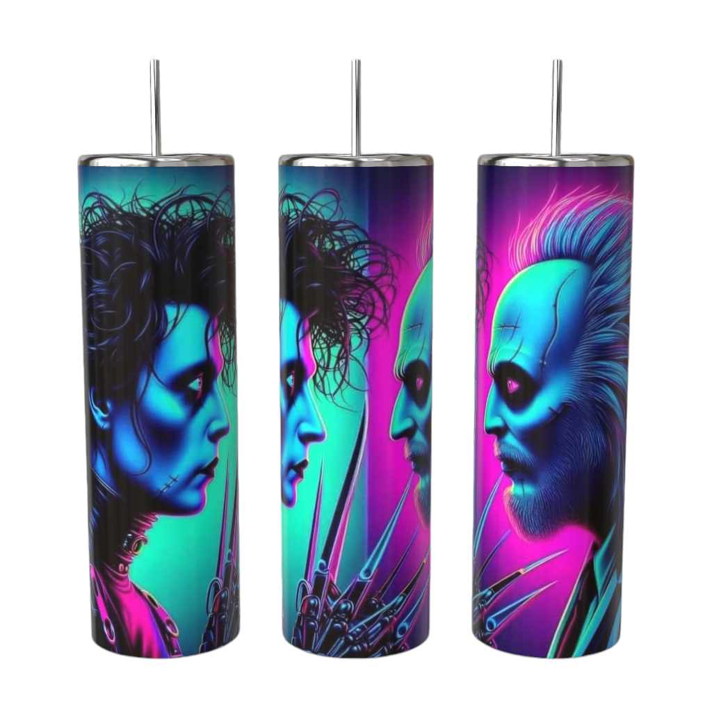 Beetlejuice & Edward Scissorhands