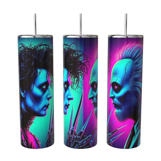 Beetlejuice & Edward Scissorhands